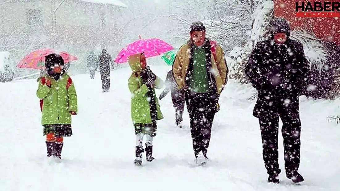 Meteoroloji'den 14 İle Sarı Kodlu Alarm: 5 Ocak’ta Okullar Tatil Edilecek mi?