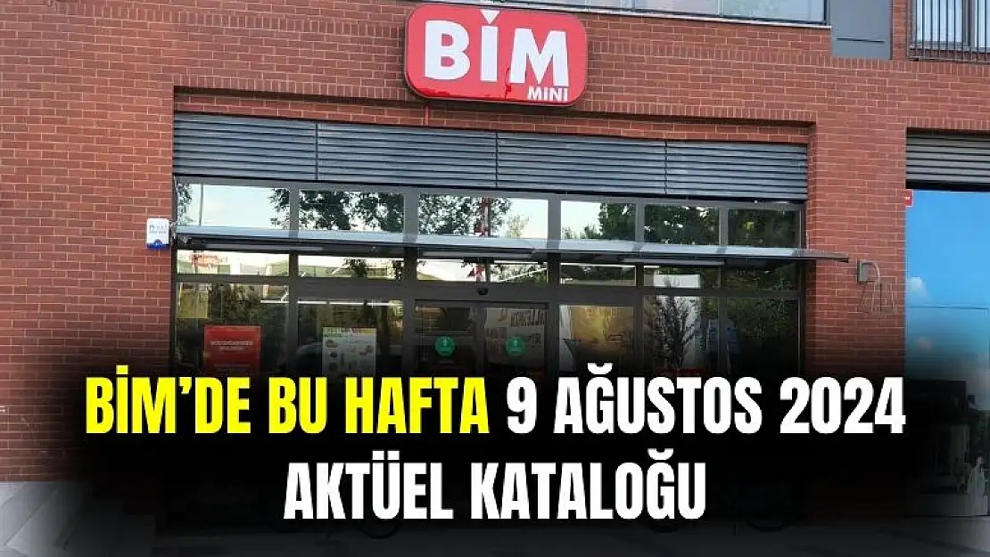 BİM'e bu hafta ankastre set, şarjlı elektrikli süpürge, blender, yemek termosu geliyor! Bim 9 Ağustos 2024 aktüel kataloğu