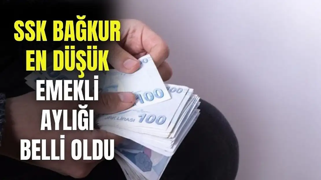 Hesaplamalar tamamlandı! 2024 Temmuz en düşük emekli maaşı belli oldu