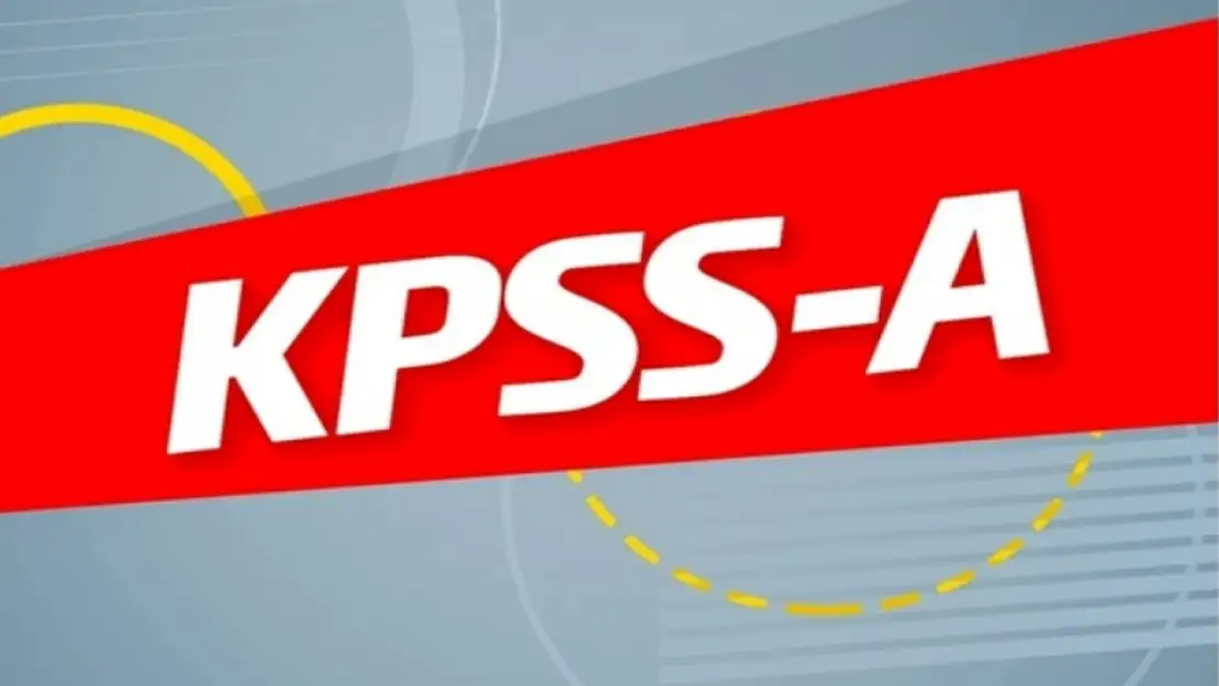 KPSS 2025 A grubu soru ve cevapları yayımlandı