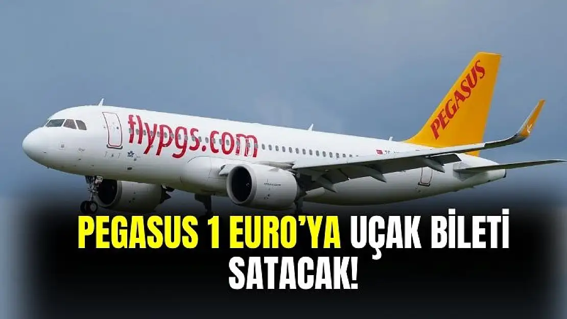 Pegasus 1 euro'ya bilet satacak! Kampanya dahilinde yer alan uçuş seferleri