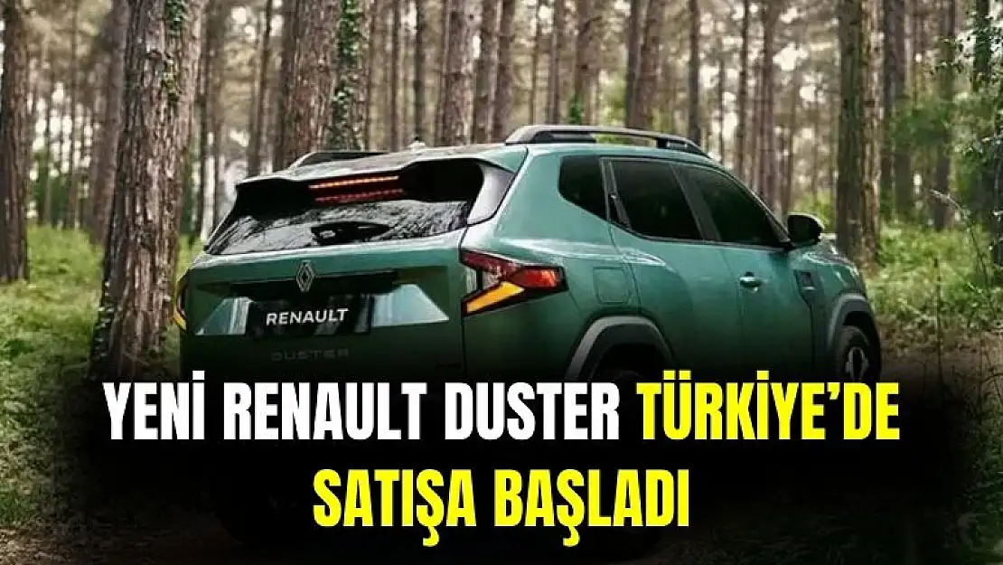 Renault Duster Türkiye'de satışa başladı: işte fiyatı