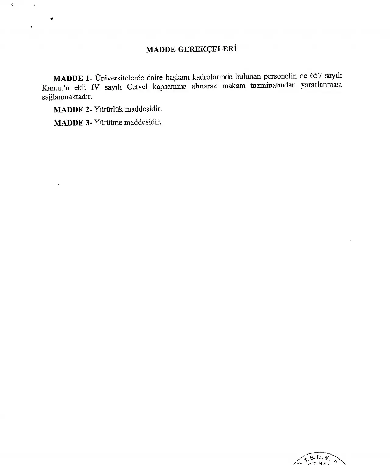 Devlet Memurları Kanunu Değişiyor! Daire Başkanlarına 2.000 Göstergeyle 4.500 TL Maaş Artış Teklifi Meclis'te!