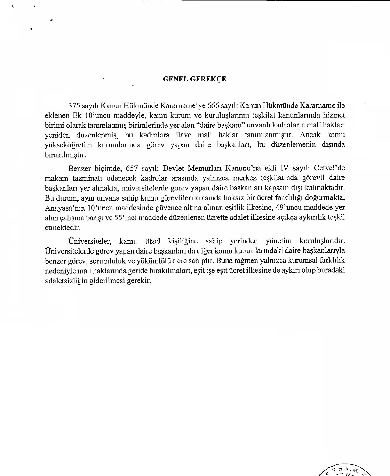 Devlet Memurları Kanunu Değişiyor! Daire Başkanlarına 2.000 Göstergeyle 4.500 TL Maaş Artış Teklifi Meclis'te!