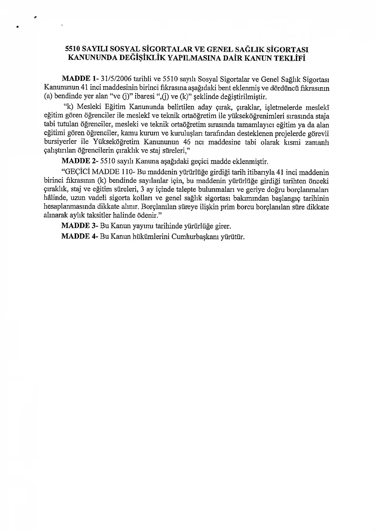 Milyonları İlgilendiriyor! Staj Mağdurlarına Emeklilik Yolu Açılıyor: Kanun Teklifi TBMM'de, İşte Geriye Dönük Hakların Detayları