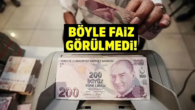 32 günlük faizler değişti! Parasını yatırana 21.131 TL net aylık gelir