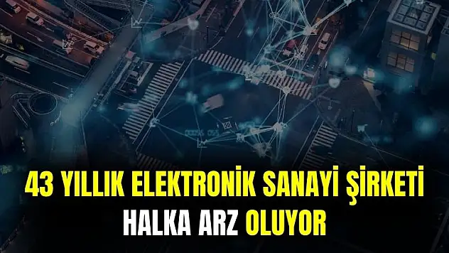43 Yıllık Elektronik Sanayi Şirketi Halka Arz Oluyor