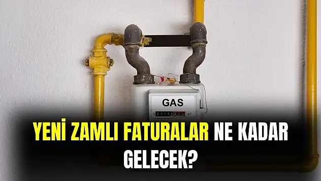 500 800 1000 1200 1500 TL gelen gaz faturası zamla beraber ne kadar gelecek?
