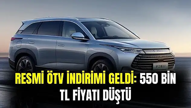 550 bin TL'lik ÖTV indirimi uygulandı: o araç peynir ekmek gibi satacak