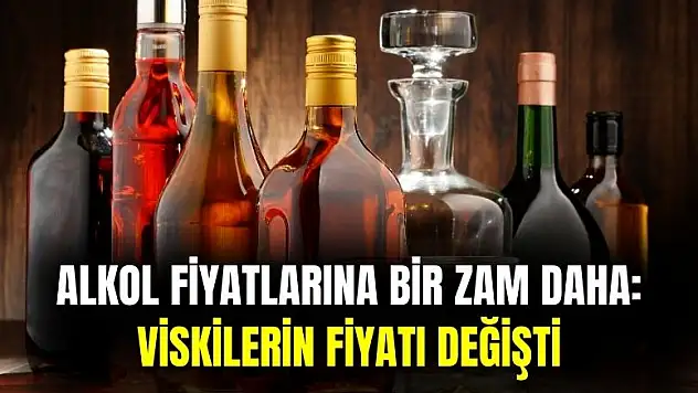 Alkol fiyatlarına bir zam daha