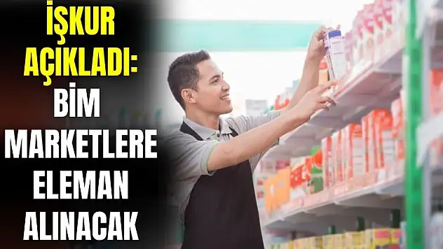 İŞKUR açıkladı! BİM 553 eleman alımı yapacak