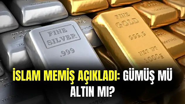 İslam Memiş altın mı gümüş mü sorusunun yanıtını açıkladı