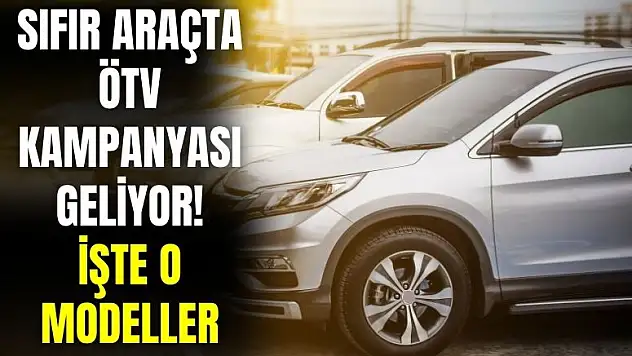 Otomobil üreticilerinden ÖTV kampanyası! Fiyatlarda sert düşüş