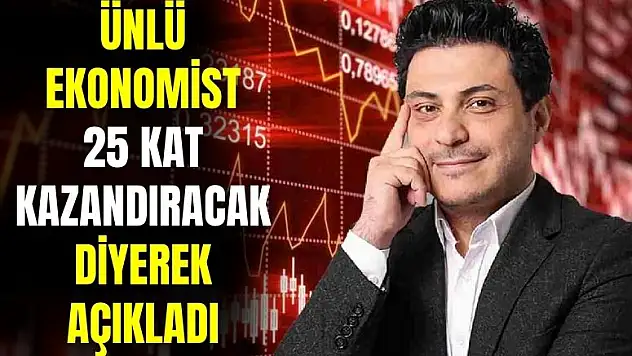 Tasarruf uzmanı Mert Başaran yatırım yapacaklar 25 kat kazanacak diyerek açıkladı