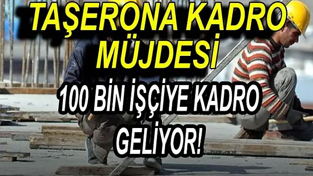 Torba yasada son dakika: belediye işçisi, TYP ve taşeron 100 bin kişiye kadro geliyor mu belli oldu