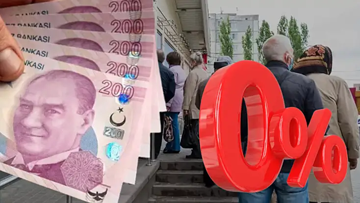 6 bankadan faizsiz kredi desteği! Şartlar ve tutarlar belli oldu