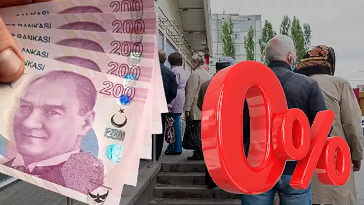 6 bankadan faizsiz kredi desteği! Şartlar ve tutarlar belli oldu