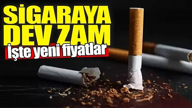 Ağustos 2024 zamlı sigara fiyatları listesi