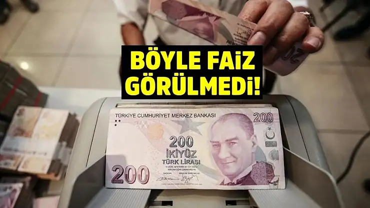 Bankalarda faiz aldı başını gidiyor! 300 bin TL'ye rekor 32 günlük getiri