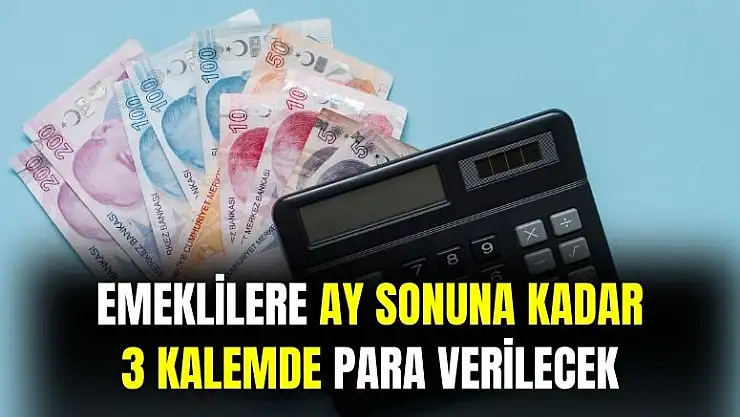 Emeklilere 3 kalemde ödeme yapılacak! Ağustos sonuna kadar hesaplara yatacak
