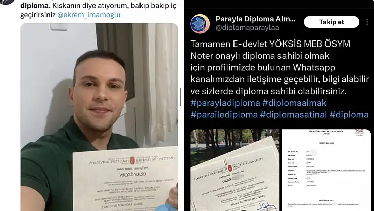 İmamoğlu'nun diploma iptalinin ilk şikayetini yapmıştı! Diploması sahte çıktı