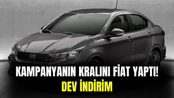 Kampanyanın kralını Fiat yaptı! Egea için bayiler doldu taştı