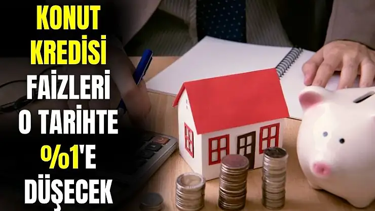 Sektör temsilcisi konut kredisi faizinin yüzde 1'e düşeceği tarihi açıkladı