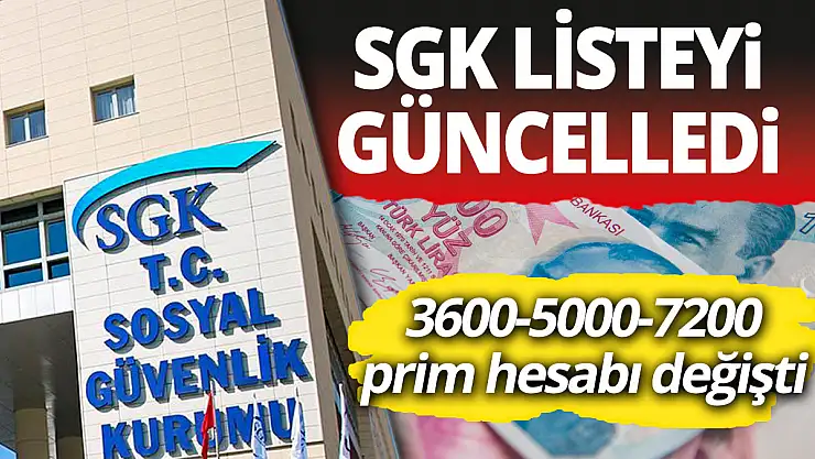 SGK'da gün yaş prim tablosu yenilendi: işte yeni şartlar