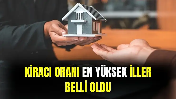 Türkiye'de kiracı sayısının en çok olduğu iller belli oldu