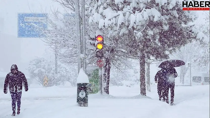 Kar Kapıya Dayandı! Meteoroloji 38 İli Uyardı: Dondurucu Soğuklar Geliyor