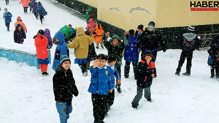 Son Dakika: 29 Aralık Pazartesi Kar Tatili Listesi Değişti: Yarın 9 İlde Okullar Tatil!