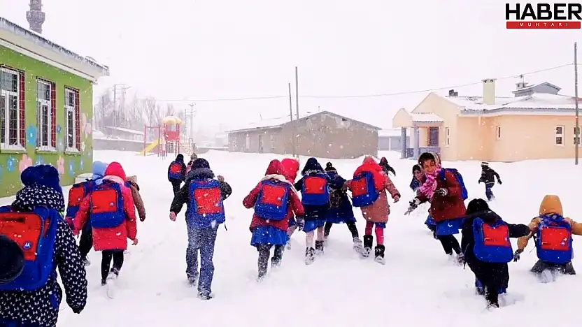 Yarın (26 Aralık) okullar tatil mi, kar tatili var mı? 26 Aralık Cuma günü hangi illerde okullar tatil?