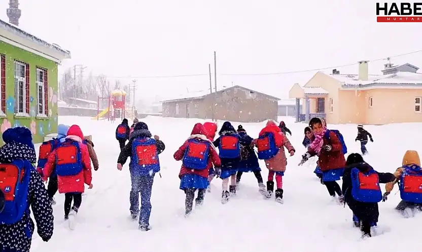 Yarın (26 Aralık) okullar tatil mi, kar tatili var mı? 26 Aralık Cuma günü hangi illerde okullar tatil?